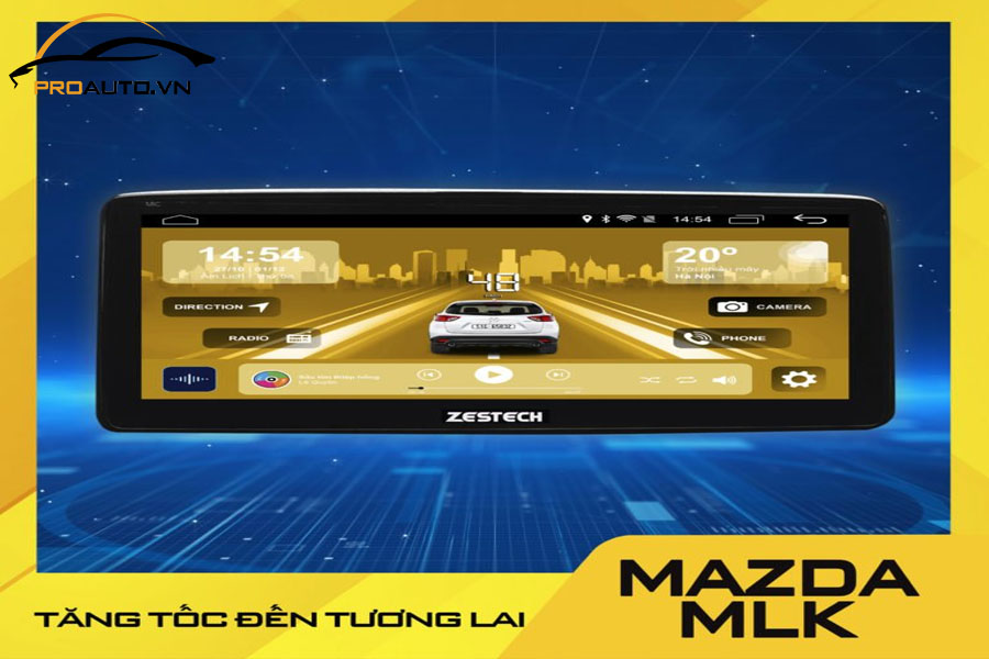 Màn hình Zestech Mazda MLK