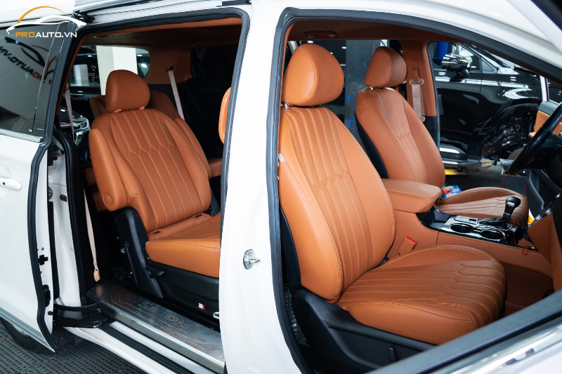 Các loại da bọc ghế ô tô với da Nappa