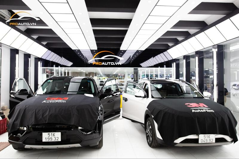 Dán phim cách nhiệt 3M cho xe hơi