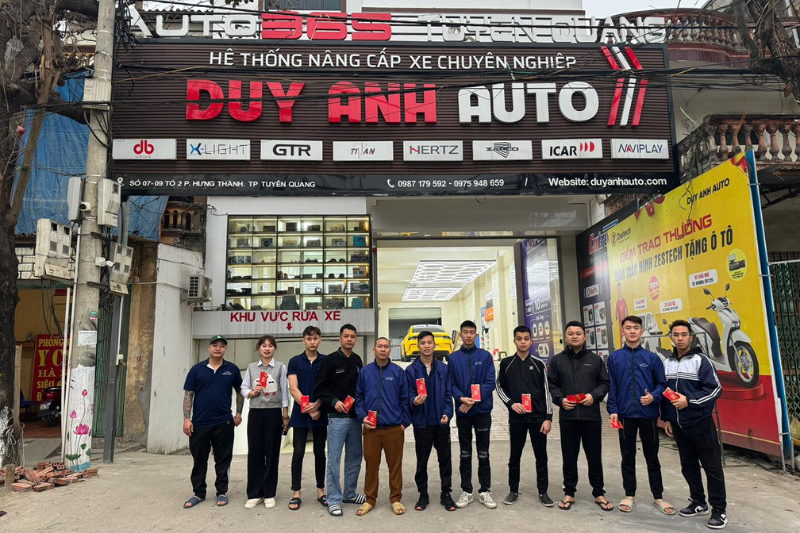 Hệ thống nâng cấp xe chuyên nghiệp Auto365 Tuyên Quang