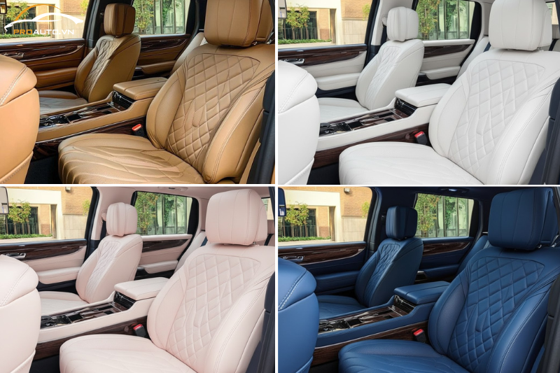 Range Rover bọc ghế da ô tô tại TPHCM