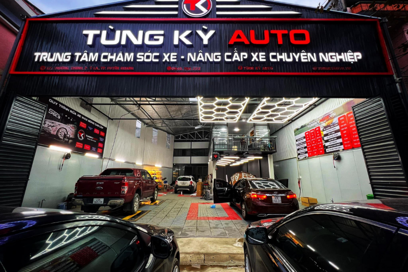 Trung tâm chăm sóc xe - Nâng cấp xe chuyên nghiệp Tùng Kỳ Auto