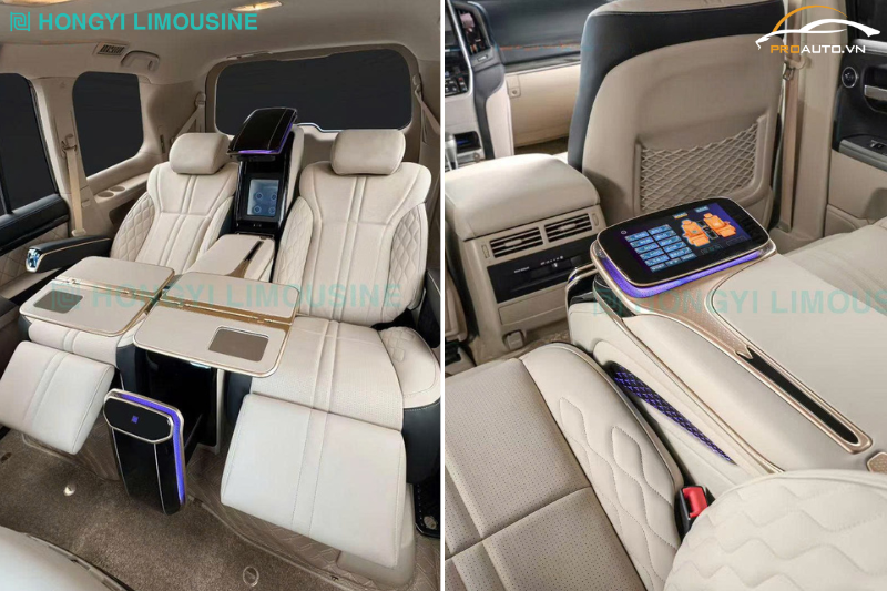 Độ ghế Limousine ô tô – Độ limousine nhập khẩu phân khúc SUV