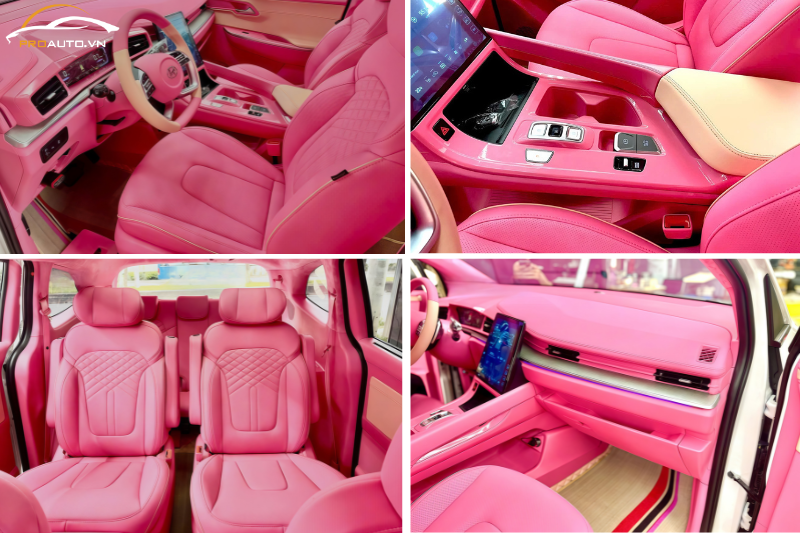 Hyundai Custin đổi màu nội thất ô tô TPHCM