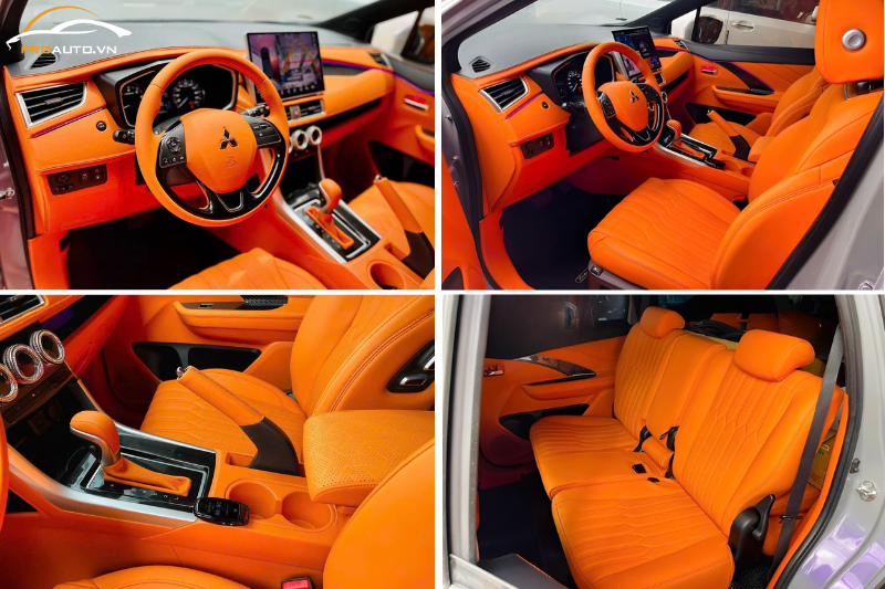 Mitsubishi Xpander đổi màu nội thất ô tô TPHCM