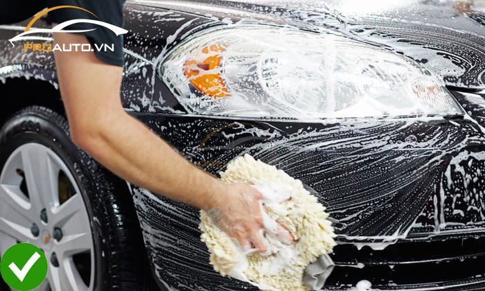 Quy trình rửa xe ô tô chuyên nghiệp tại Proauto.vn