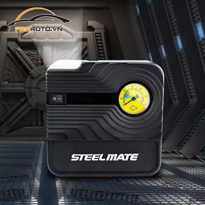 Bơm lốp SteelMate T6 thông minh tự động ngắt