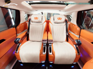 Độ ghế Limousine Kia Carnival Hà Nội mẫu ghế mới theo xe