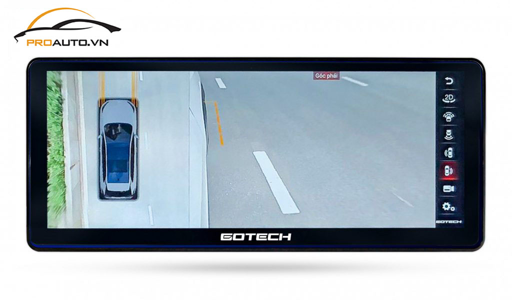 Màn hình Gotech GT Evo 360 xoá tan mọi điểm mù 