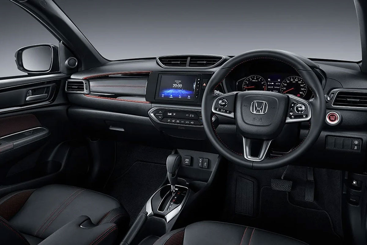 Nội thất của Honda WR-V được lấy cảm hứng từ mẫu MPV 7 chỗ BR-V.
