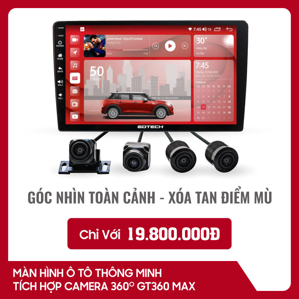Bảng giá màn hình Gotech GT360 MAX