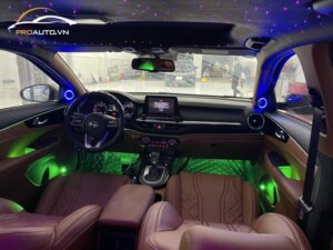 Độ đèn led nội thất ô tô