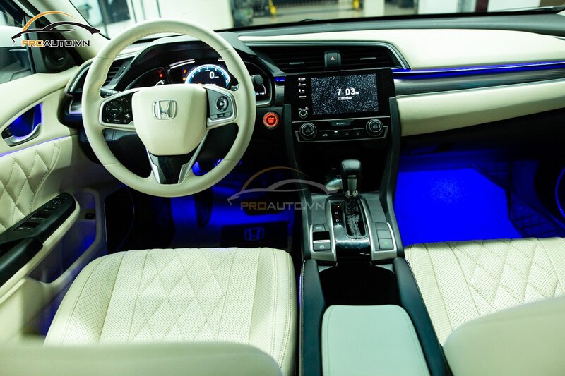 Dán PPF nội thất xe Honda Accord bảo vệ bề mặt nội thất xe