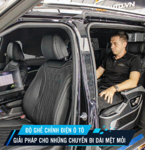 do ghe chinh dien o to giai phap cho nhung chuyen di dai