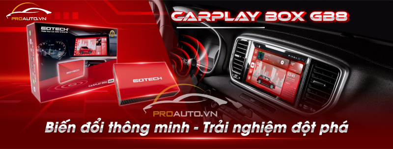 Sản phẩm CarPlay Box Gotech GB8
