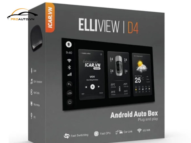 Bảng giá Android Box Elliview D4 mới nhất