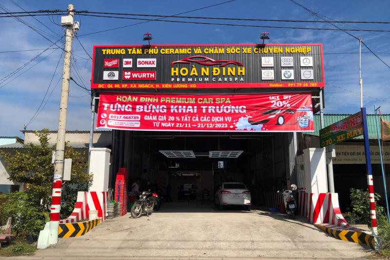 Dán PPF ô tô tại Kiên Giang chất lượng - Hoàn Dinh Auto