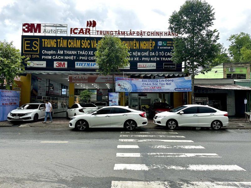E.S Car Spa - Trung tâm dán PPF ô tô tại Trà Vinh