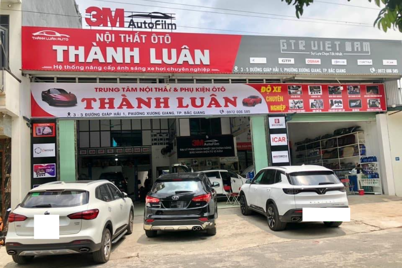 Nội thất ô tô Thành Luân - Địa chỉ dán PPF ô tô tại Bắc Giang