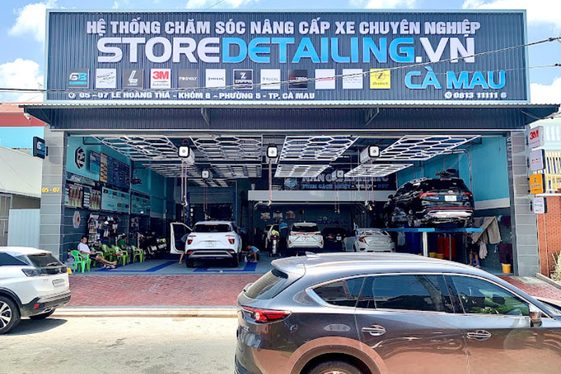 Store Detailing Cà Mau - Trung tâm dán PPF ô tô tại Cà Mau