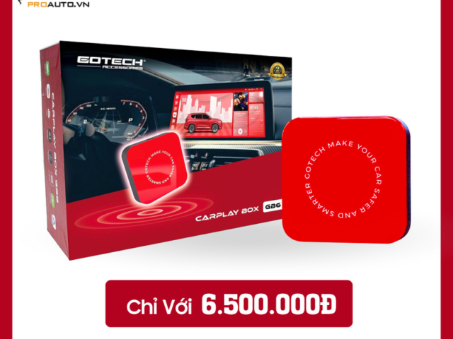 Giá Carplay Box Gotech GB6 mới nhất