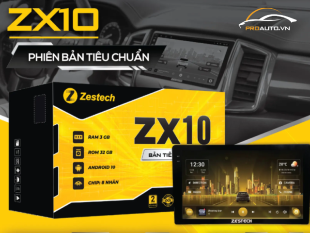 Đánh giá màn hình Zestech ZX10