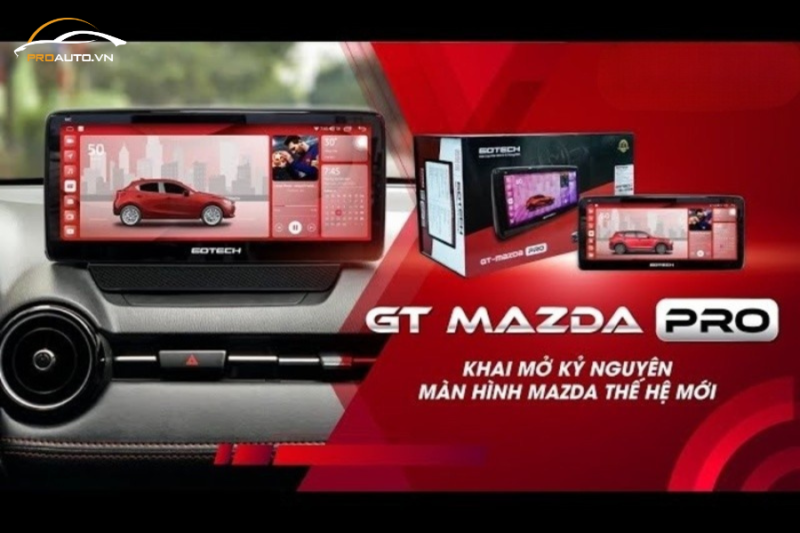 Màn hình Gotech GT Mazda Pro - Màn hình ô tô đỉnh cao cho xe Mazda