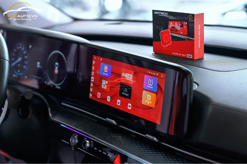Android Box cho xe Hyundai Custin 2024