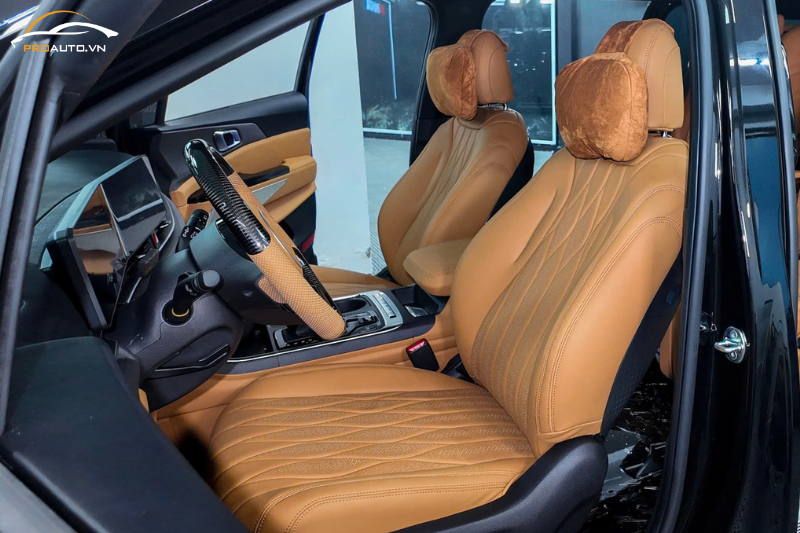 Bọc ghế da cho xe Volkswagen Viloran