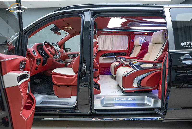Có nên độ ghế Limousine xe Mercedes V220?