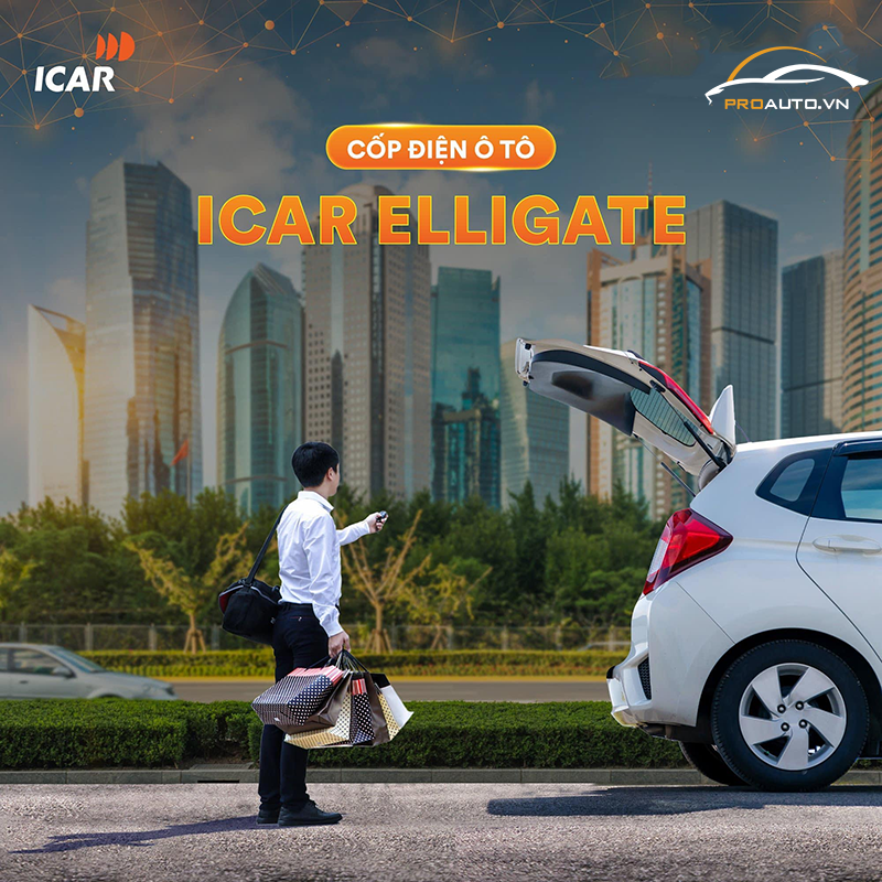 Đặc điểm nổi bật của cốp điện ô tô ICAR Elligate