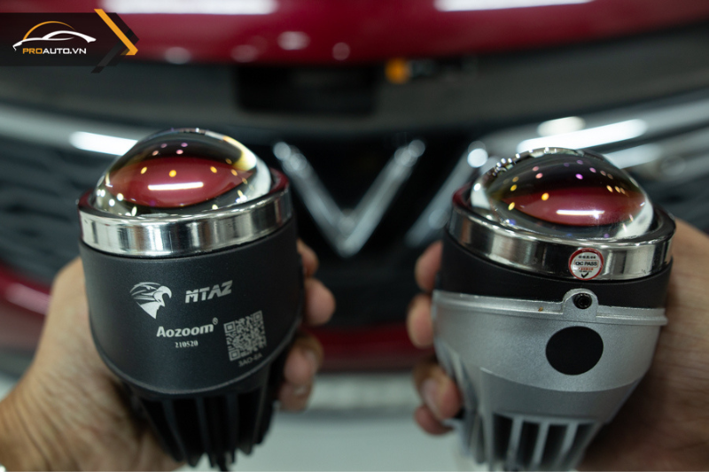 Độ đèn cho xe Vinfast VF7 