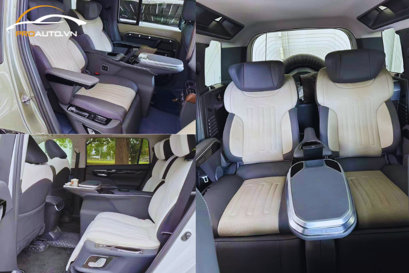 Độ ghế Limousine xe Hyundai Palisade mới 2023