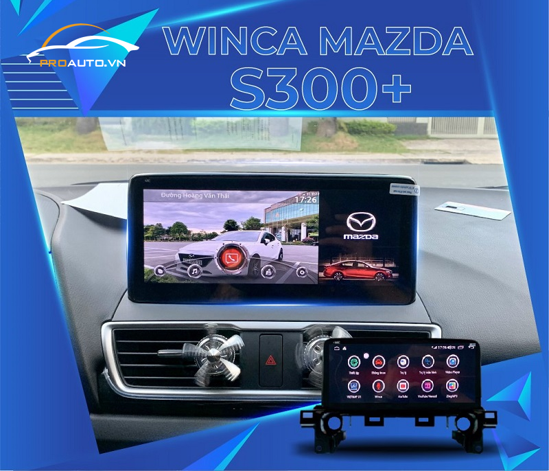 Màn hình Winca S300+ Mazda 3