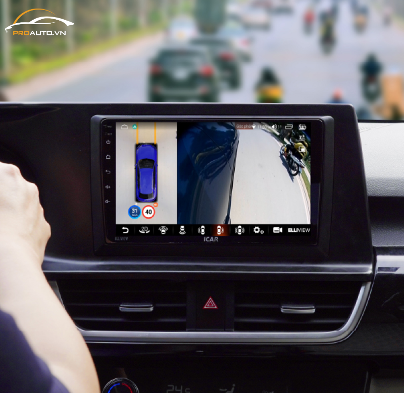 Quy trình lắp đặt màn hình Android cho xe ô tô