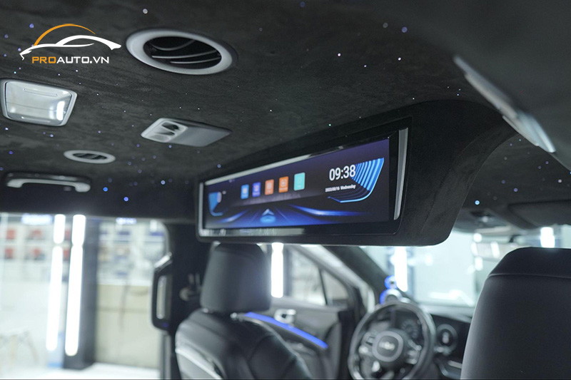 Độ màn hình tivi cho xe Lexus GX460