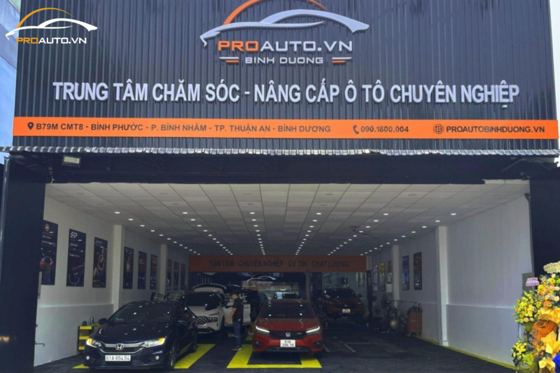PROAUTO.VN – Trung tâm chăm sóc và nâng cấp ô tô chuyên nghiệp tại TP.HCM chi nhánh Bình Dương 