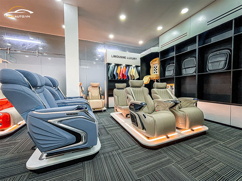 Phòng trưng bày ghế Limousine Hongyi chính hãng tại PROAUTO.VN