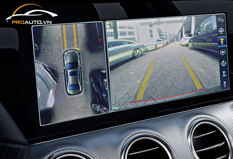 Độ camera 360 cho xe Hyundai Palisade
