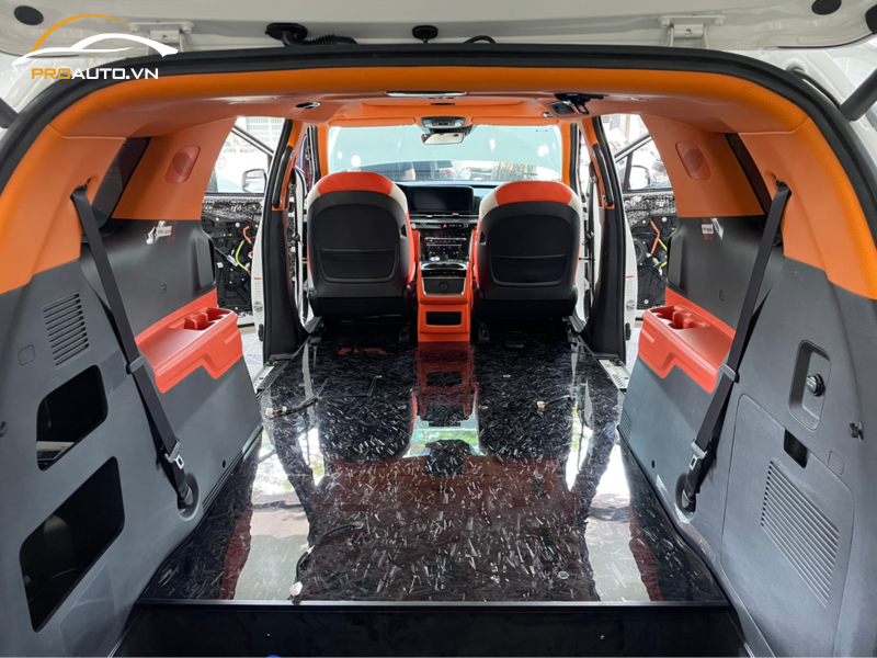 Độ sàn carbon xe Hyundai Palisade
