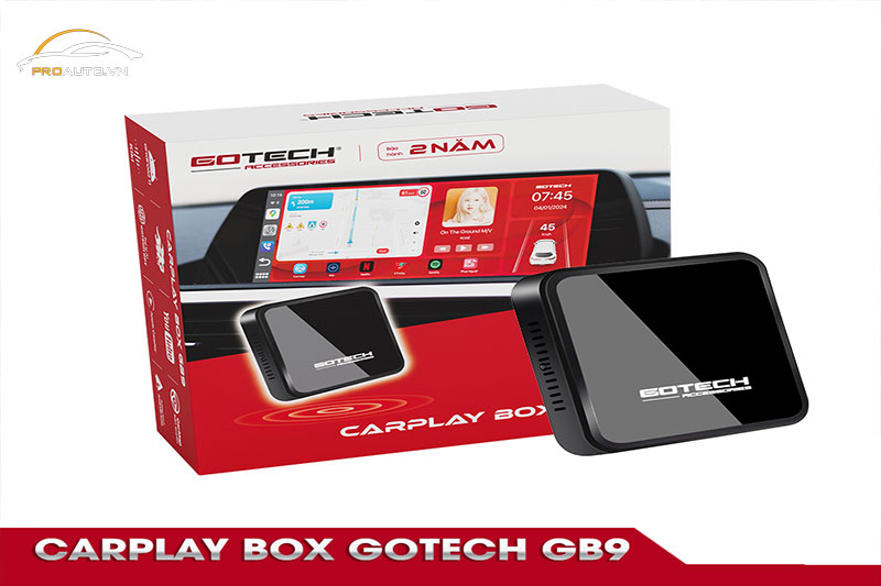 Carplay Box GB9 đáp ứng đầy đủ ứng dụng hệ sinh thái Gotech