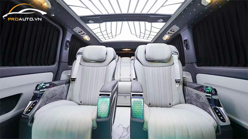 Các tính năng đặc biệt của ghế limousine Hongyi
