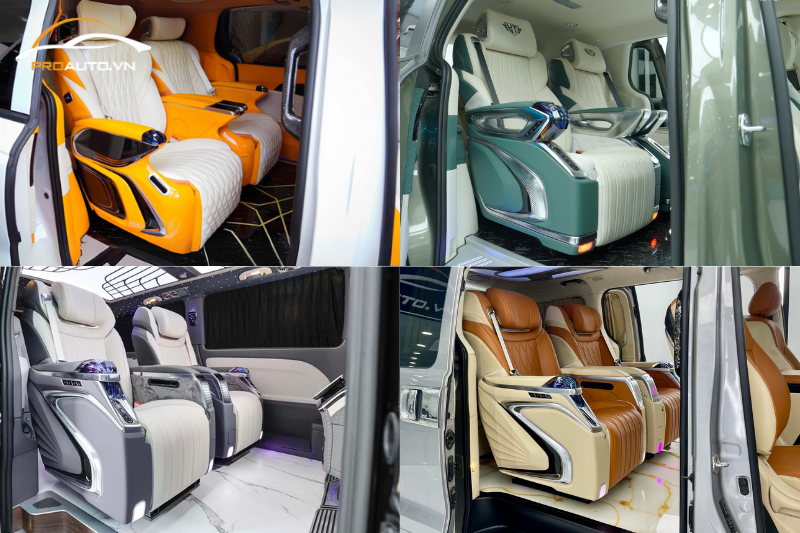 Độ ghế limousine cho xe Honda CR-V 2024