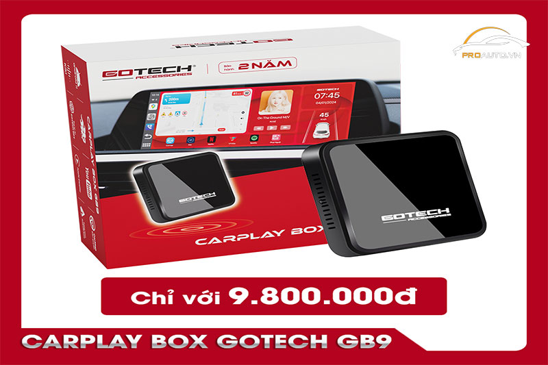 Giá Carplay Box Gotech GB9 mới nhất
