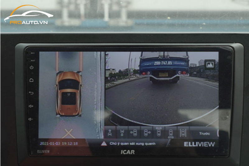 Không nên tự lắp camera 360 cho ô tô tại nhà