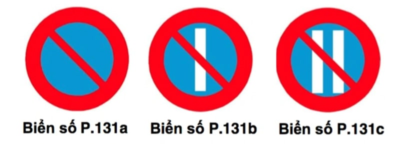 Biển báo cấm đỗ xe P.131