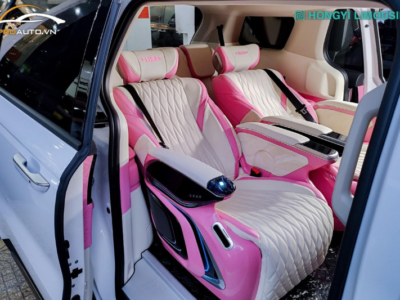 Chế độ nâng chân, ngả lưng cực kỳ tiện lợi có ở ghế Limousine Crystal 2.0