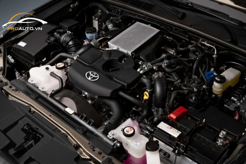 Động cơ xe Toyota Hilux 2024 