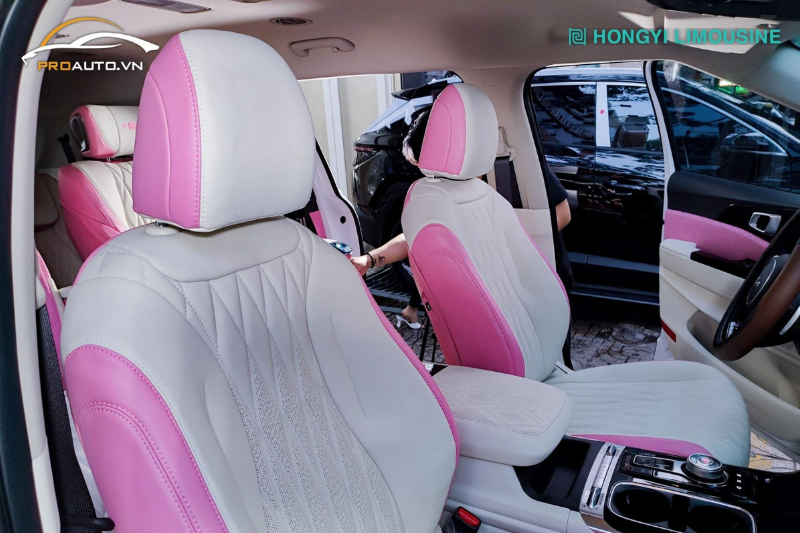 Ghế Limousine Crystal 2.0 có chế độ làm mát và chế độ sưởi ấm