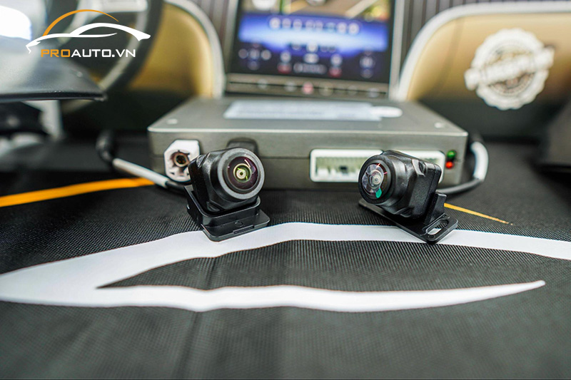 Lắp đặt Camera 360 độ cho xe Toyota Highlander 2024